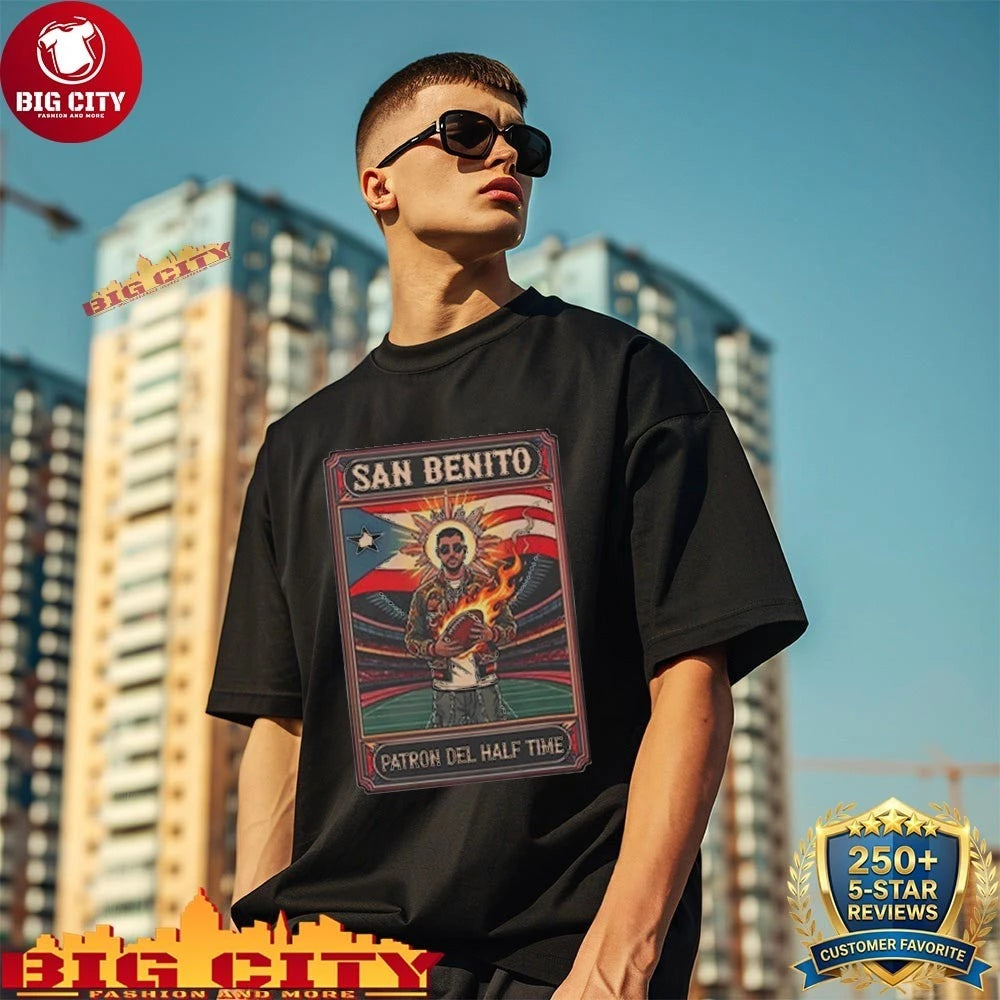 San Benito Patron Del Half time Game Day Benito Bowl shirt