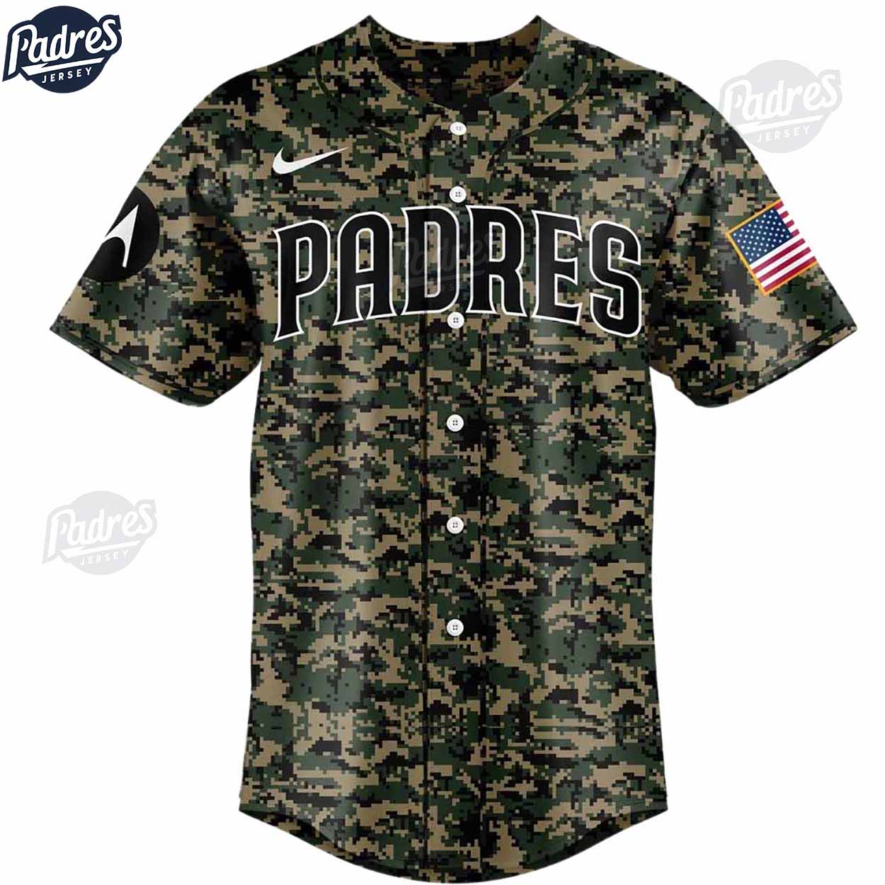 San Diego Padres Baseball Jersey Outfit Veteran Day 2024 - Padres Jersey Oasis: Elevate Your Baseball Style... (Image 2)
