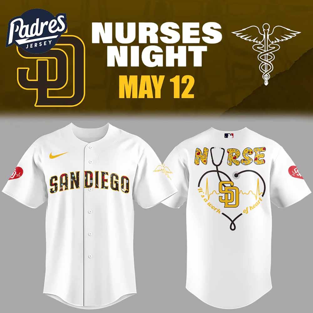 San Diego Padres Baseball Jersey Style For Nurses Night 2025 - Padres Jersey Oasis: Elevate Your Baseball Style Game...