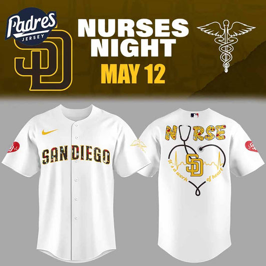 San Diego Padres Baseball Jersey Style For Nurses Night 2025 - Padres Jersey Oasis: Elevate Your Baseball Style Game...