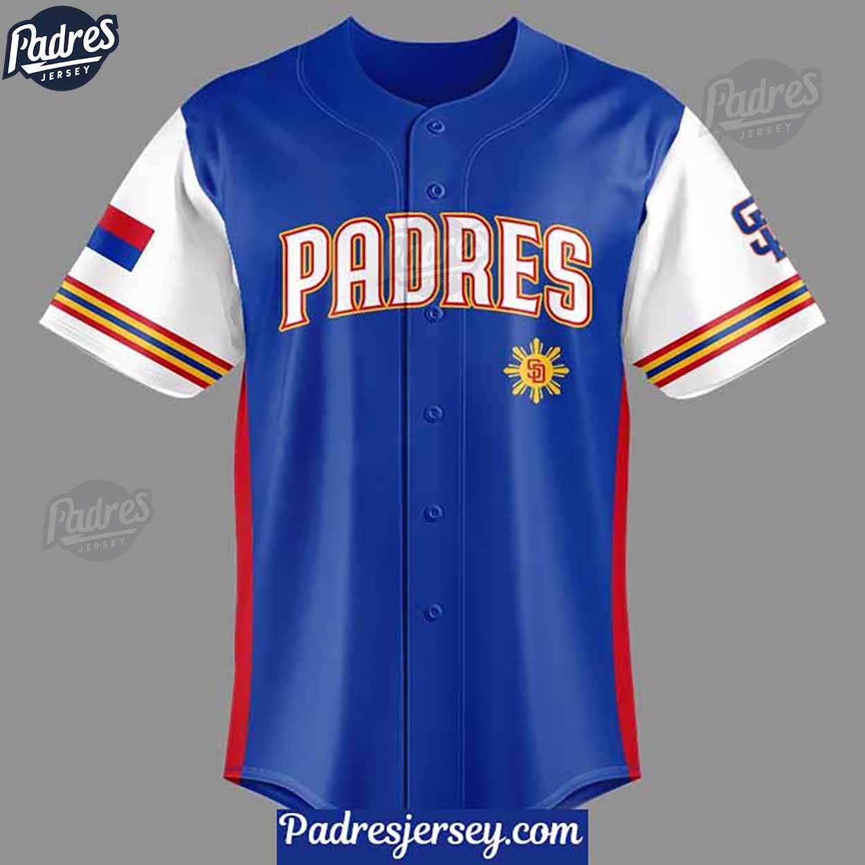 San Diego Padres Filipino Heritage Night Padres Baseball Jersey Style - Padres Jersey Oasis: Elevate Your... (Image 1)