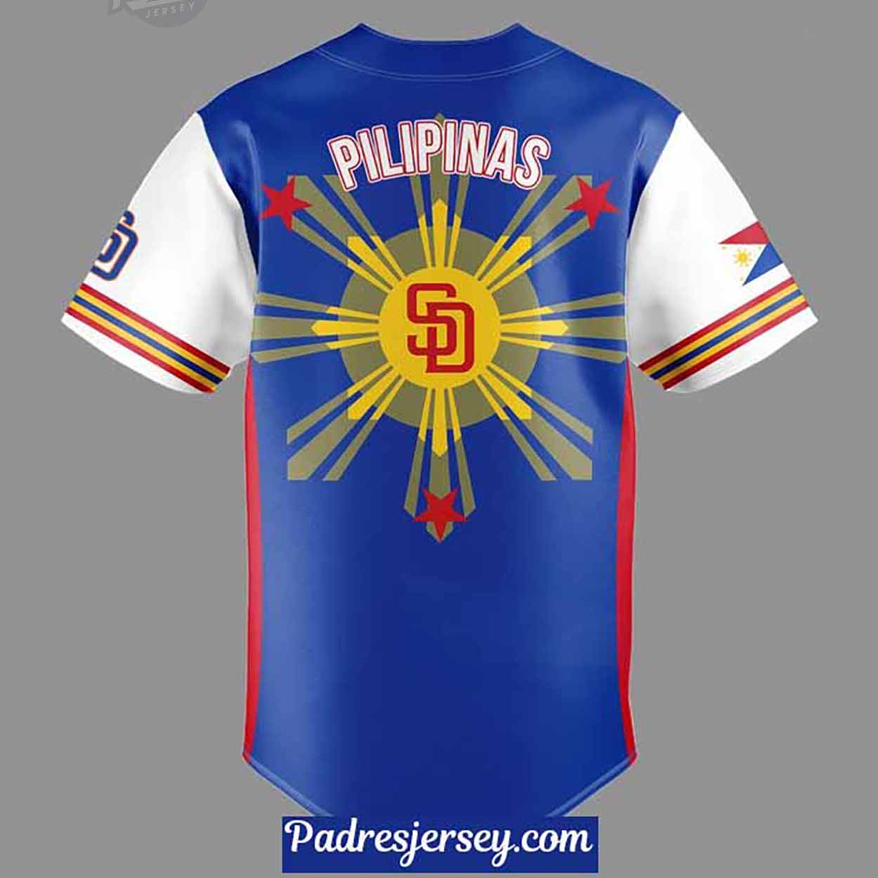San Diego Padres Filipino Heritage Night Padres Baseball Jersey Style - Padres Jersey Oasis: Elevate Your... (Image 2)