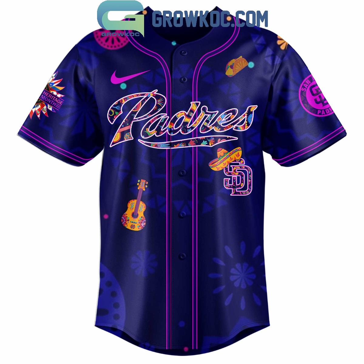 San Diego Padres Hispanic Heritage Celebrations 2025 Baseball Jersey