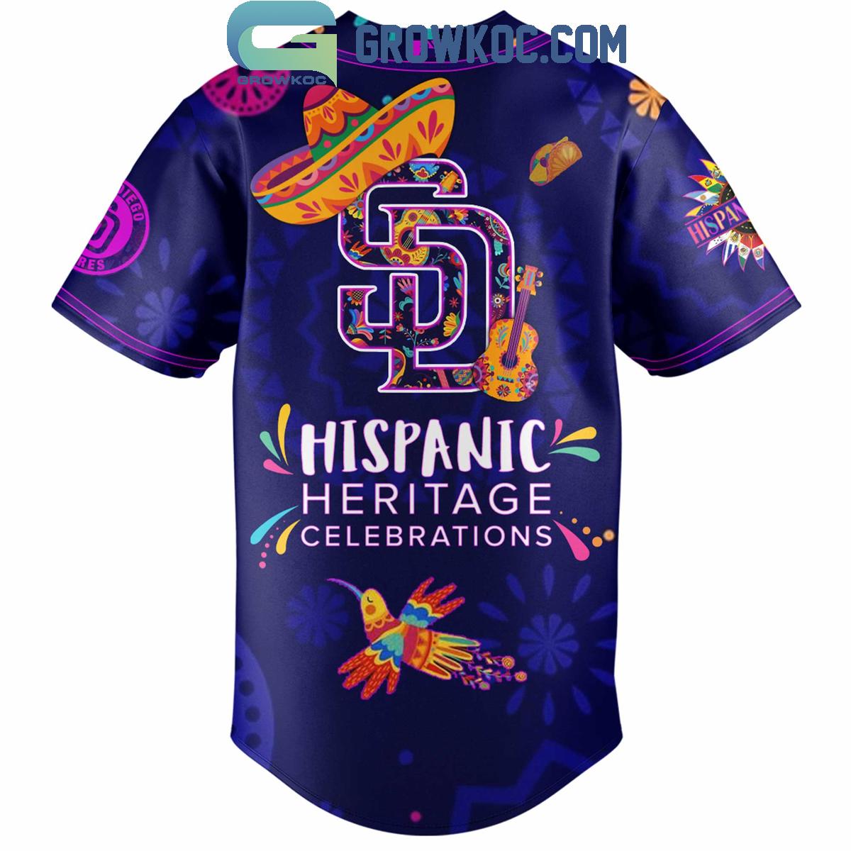 San Diego Padres Hispanic Heritage Celebrations 2025 Baseball Jersey