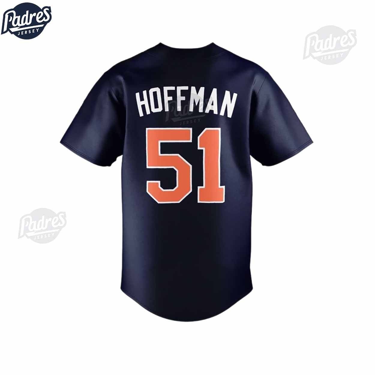 San Diego Padres Hoffman Baseball Jersey Outfit - Padres Jersey Oasis: Elevate Your Baseball Style Game... (Image 3)