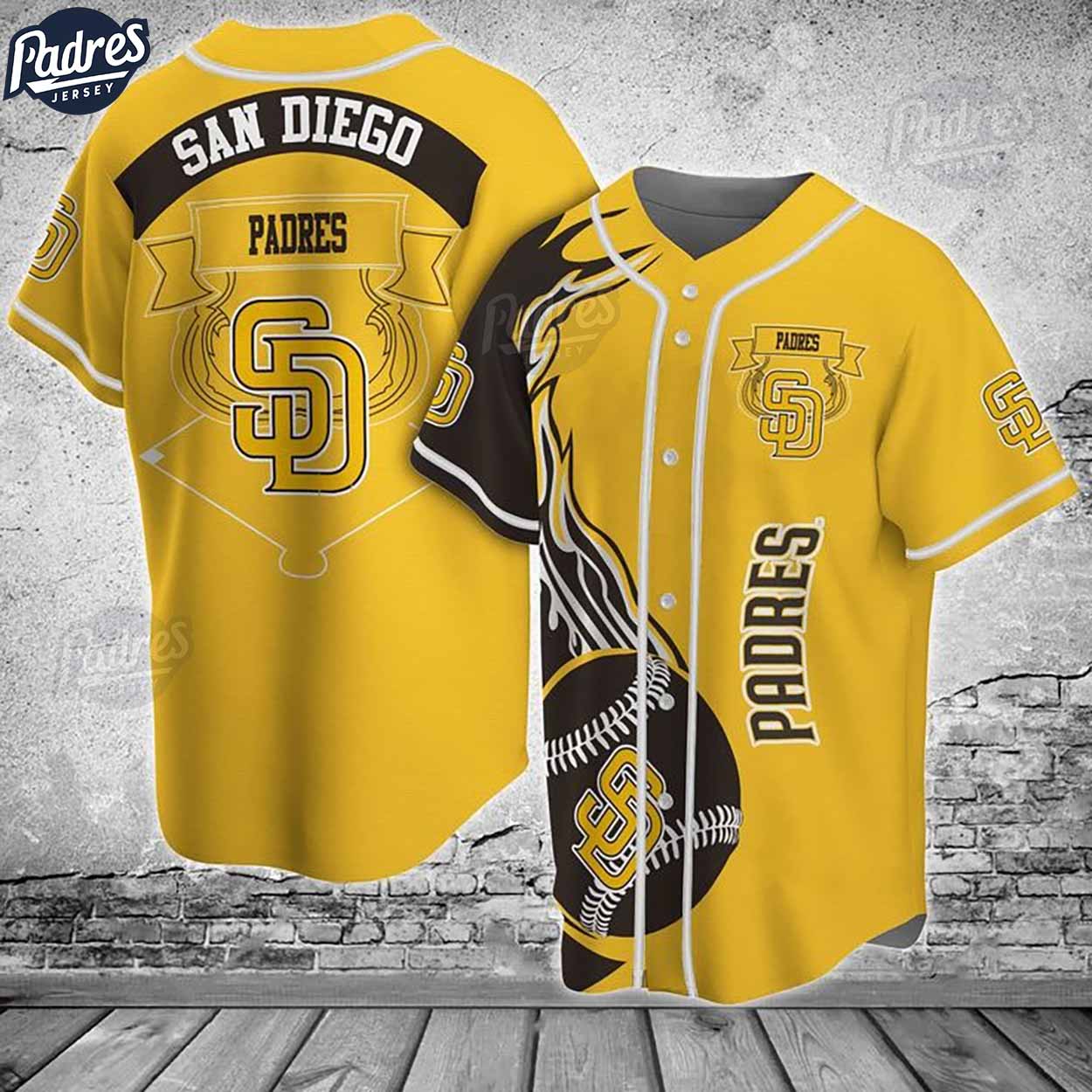 San Diego Padres Jersey Yellow Baseball Jersey - Padres Jersey Oasis: Elevate Your Baseball Style Game T-Shirts, Hoodie,...