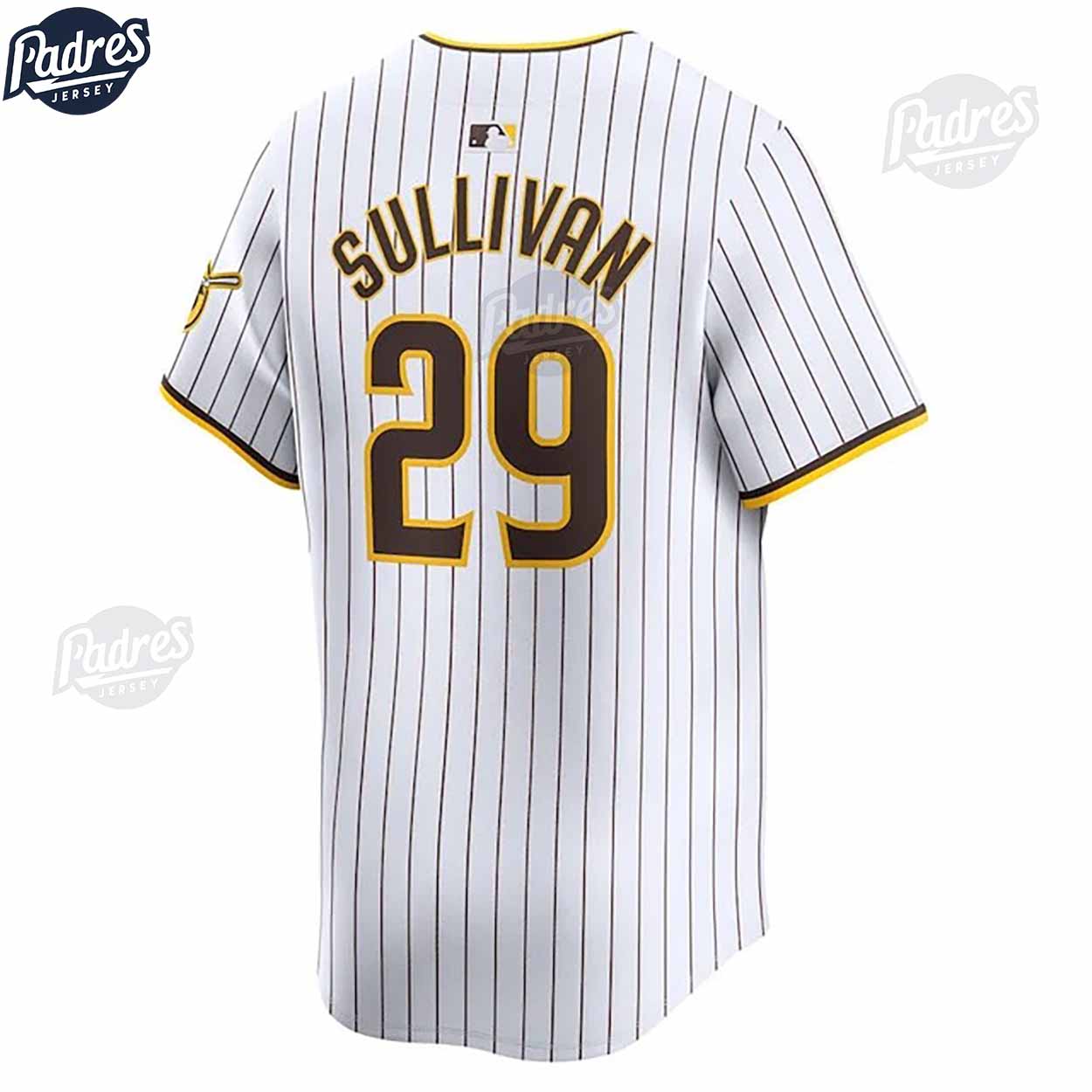 San Diego Padres Sullivan Baseball Jersey - Padres Jersey Oasis: Elevate Your Baseball Style Game T-Shirts,... (Image 3)