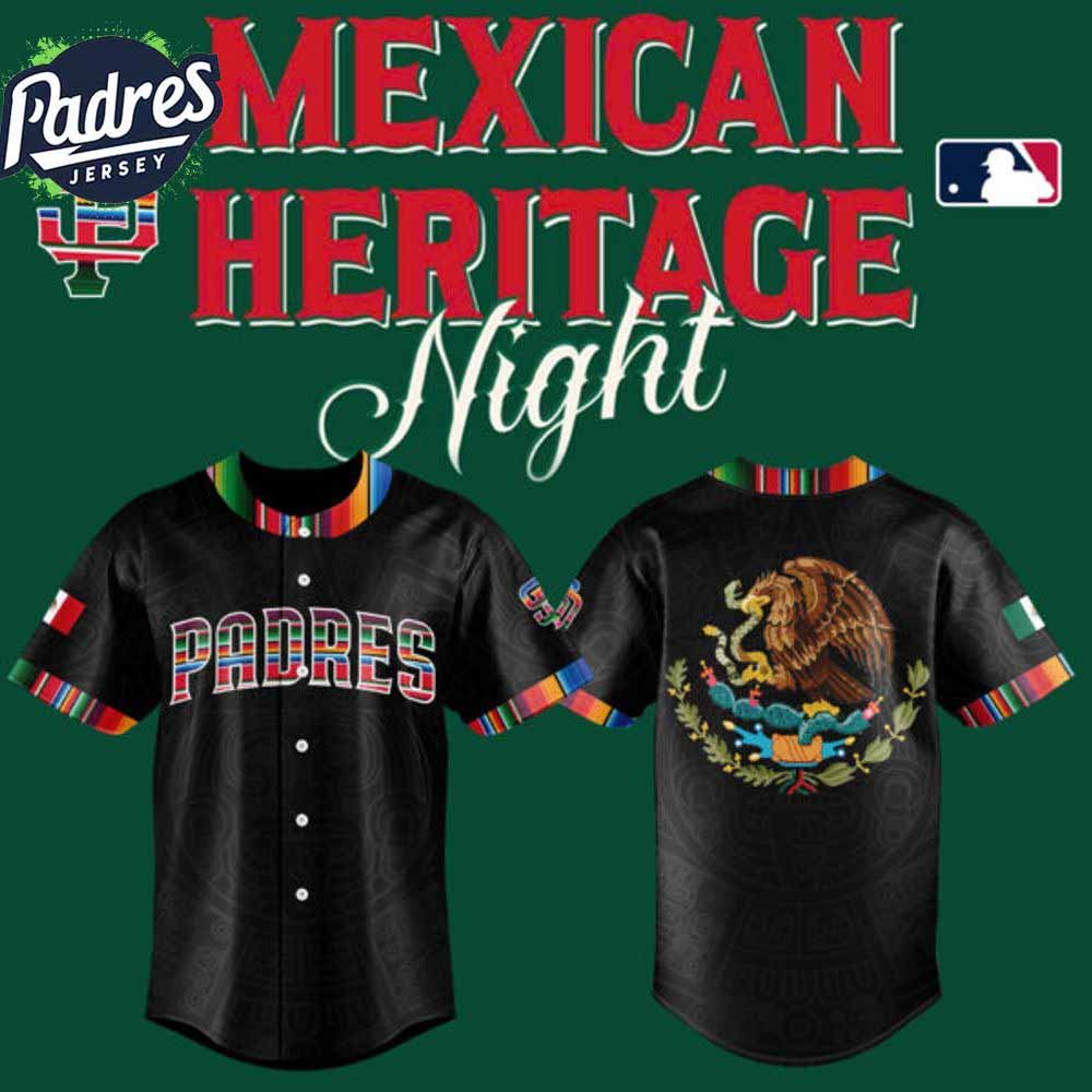 San Diego Padres x Mexican Heritage Night 2025 Baseball Jersey - Padres Jersey Oasis: Elevate Your Baseball Style Game...