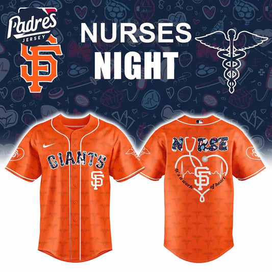 San Francisco Giants Baseball Jersey Outfit For Nurses Night 2025 - Padres Jersey Oasis: Elevate Your Baseball Style Game...