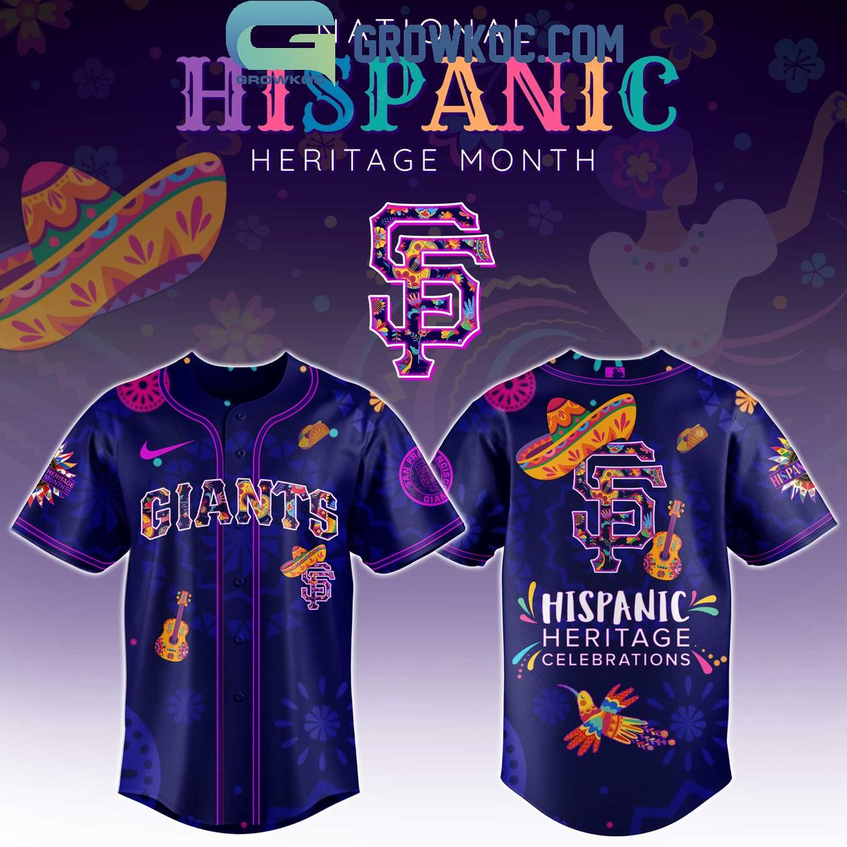 San Francisco Giants Hispanic Heritage Celebrations 2025 Baseball Jersey