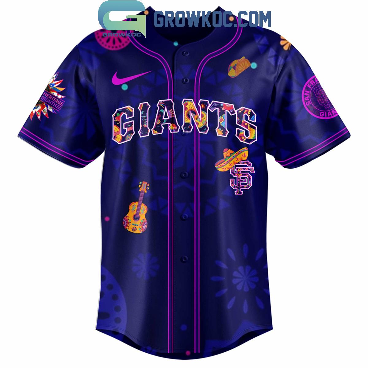 San Francisco Giants Hispanic Heritage Celebrations 2025 Baseball Jersey