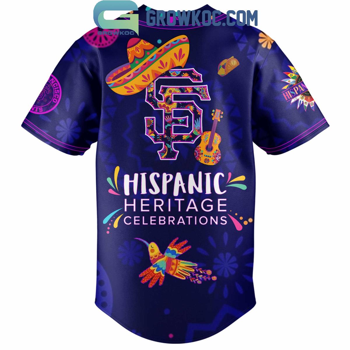 San Francisco Giants Hispanic Heritage Celebrations 2025 Baseball Jersey