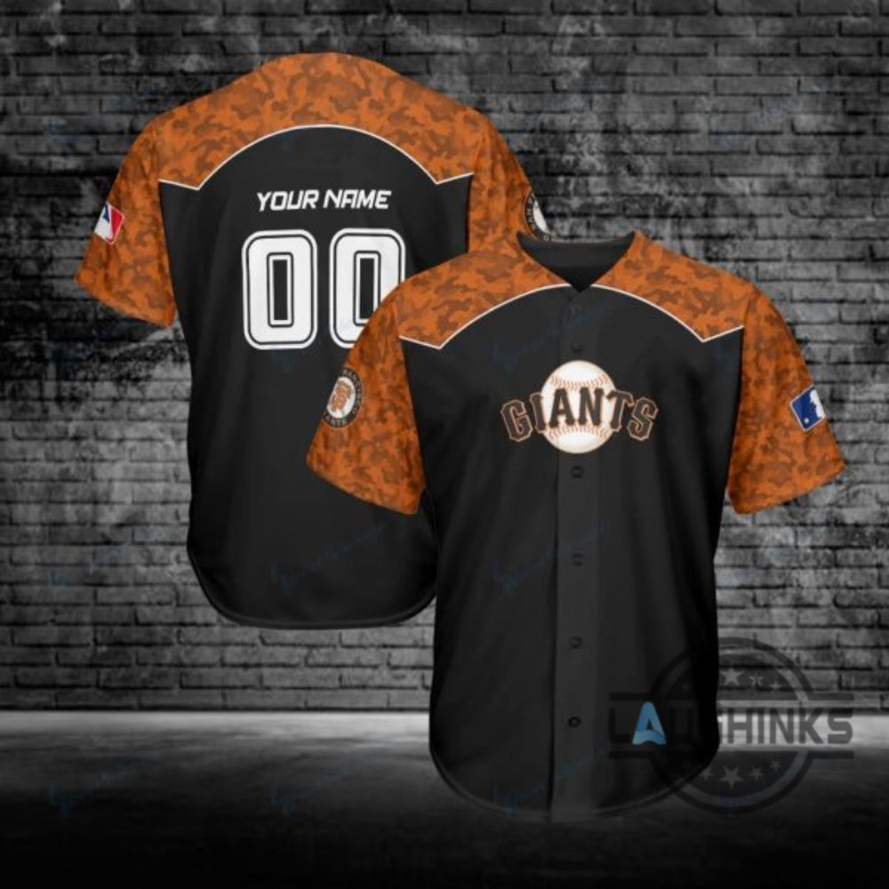 San Francisco Giants Jersey Sf Giants Personalized Baseball Jersey Shirts Custom Name Number Giants Alternate Replica Team All Over Printed Baseball Uniform NEW