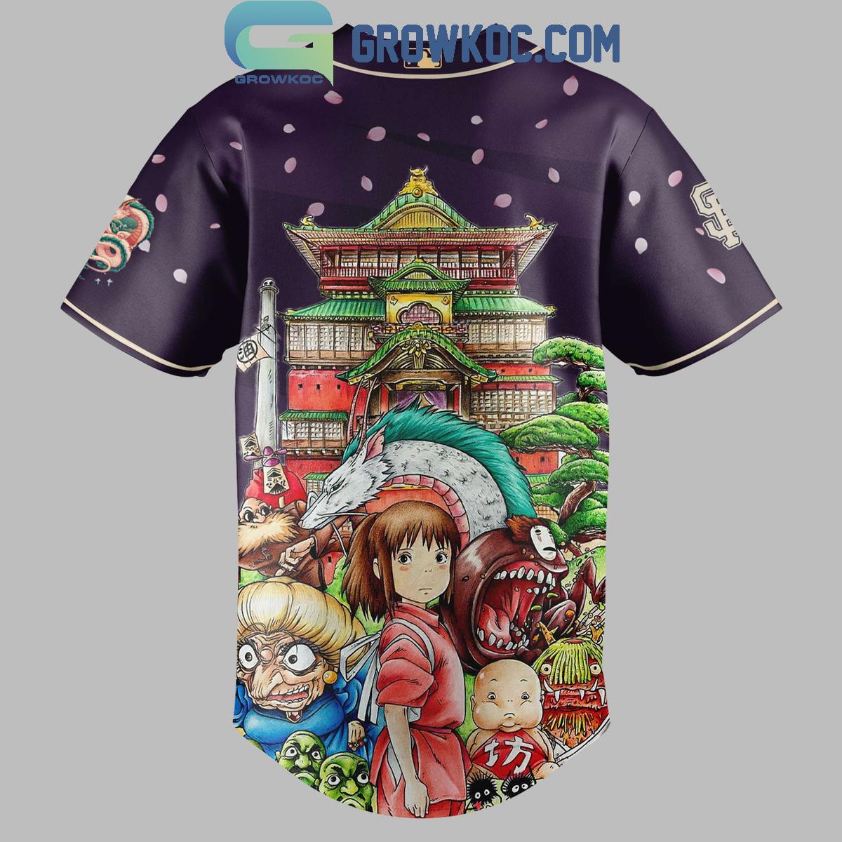 San Francisco Giants x Spirited Away Studio Ghibli 2025 Baseball Jersey