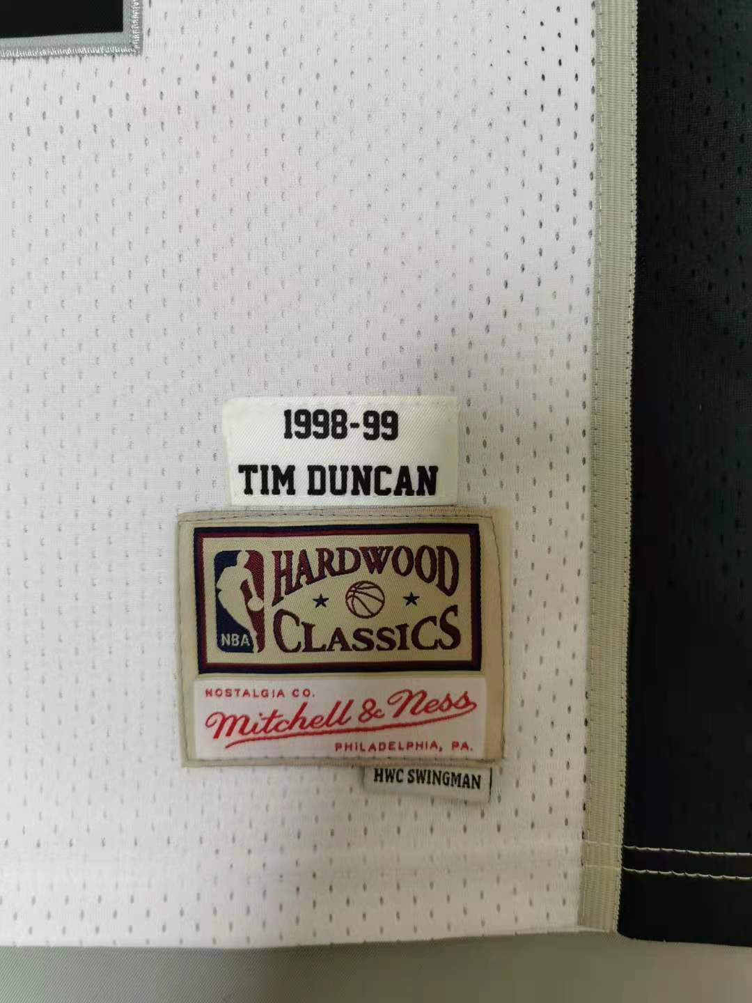 San Antonio Spurs #21 Tim Duncan Style 1
