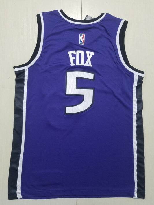 San Antonio Spurs #5 Dejounte Murray Kings 5 Blue City s-xxl Style 1