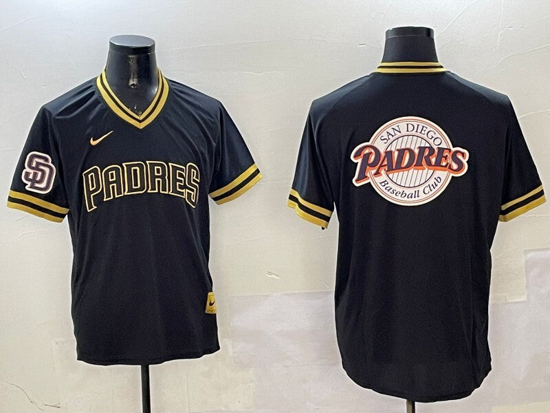 San Diego Padres Padres Black Gold Adult Style 1