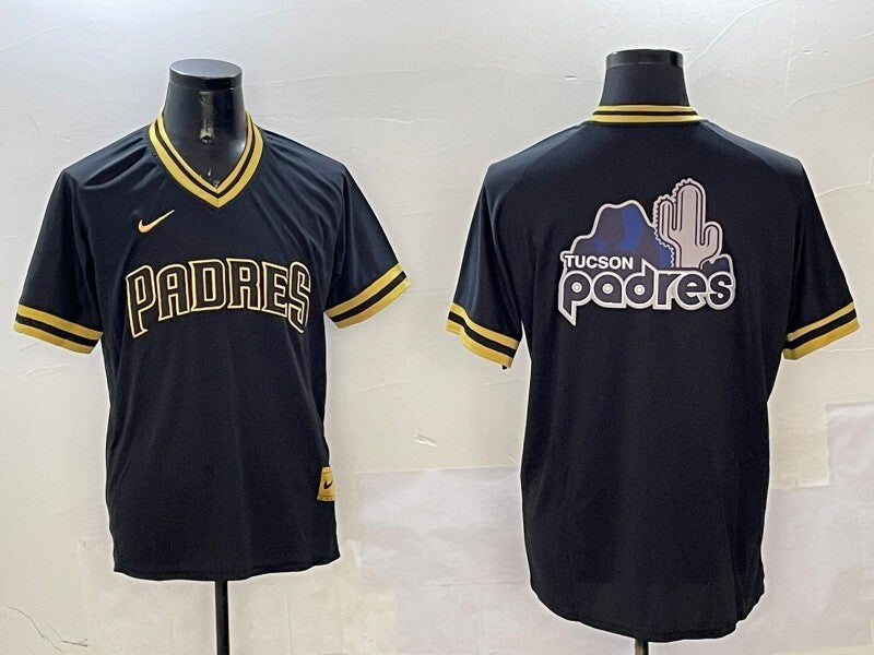 San Diego Padres Padres Black Gold Adult Style 2