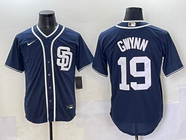 San Diego Padres #19 Tony Gwynn Padres Adult Style 2