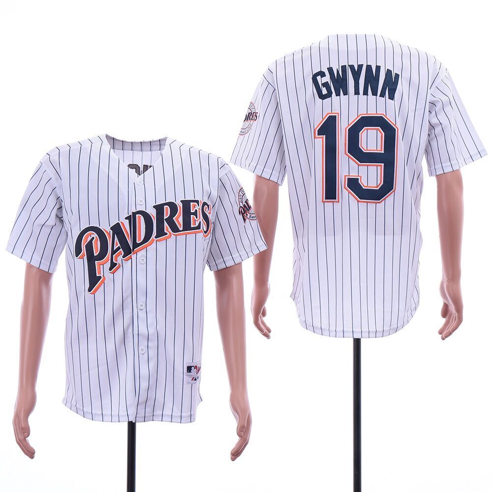 San Diego Padres #19 Tony Gwynn Style 6