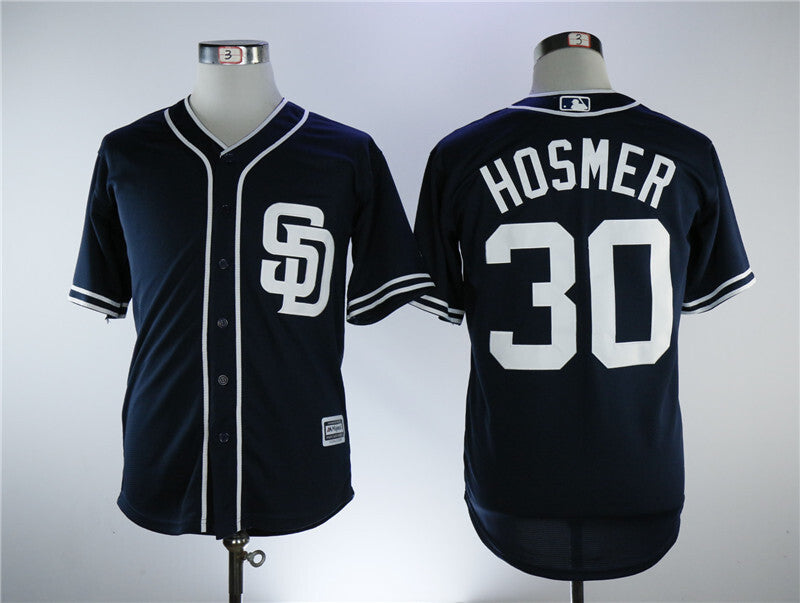 San Diego Padres #30 Eric Hosmer Padres 30 Blue Fan