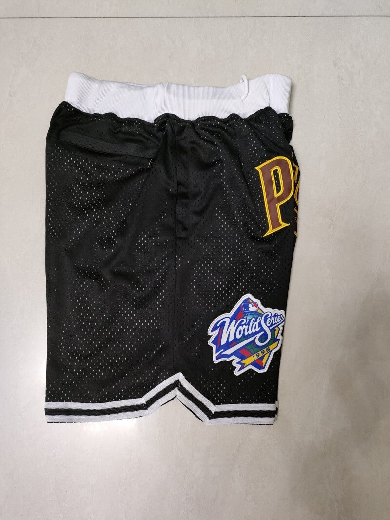 San Diego Padres just don shorts black Style 2
