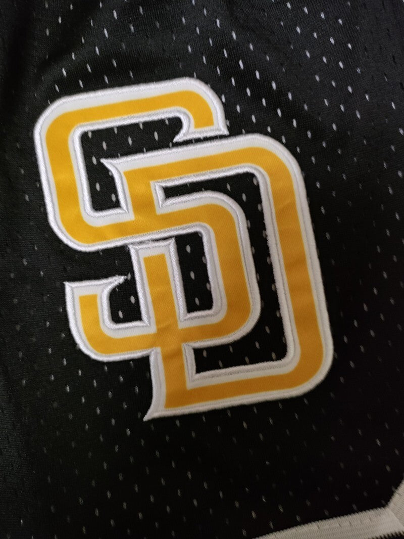 San Diego Padres just don shorts black Style 4