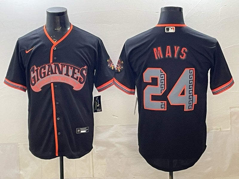 San Francisco Giants #24 Willie Mays Giants Special V2