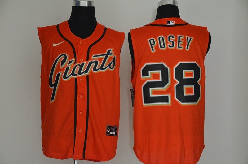 San Francisco Giants #28 Buster Posey Style 2