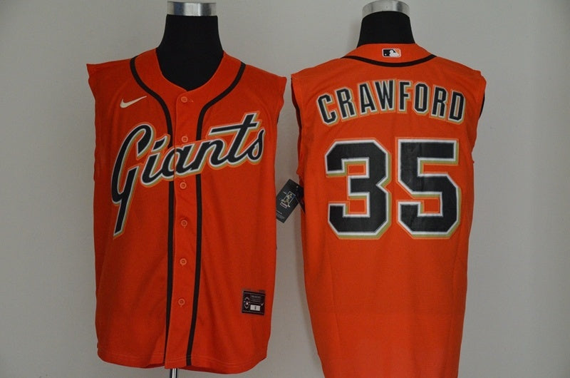 San Francisco Giants #35 Brandon Crawford Style 1