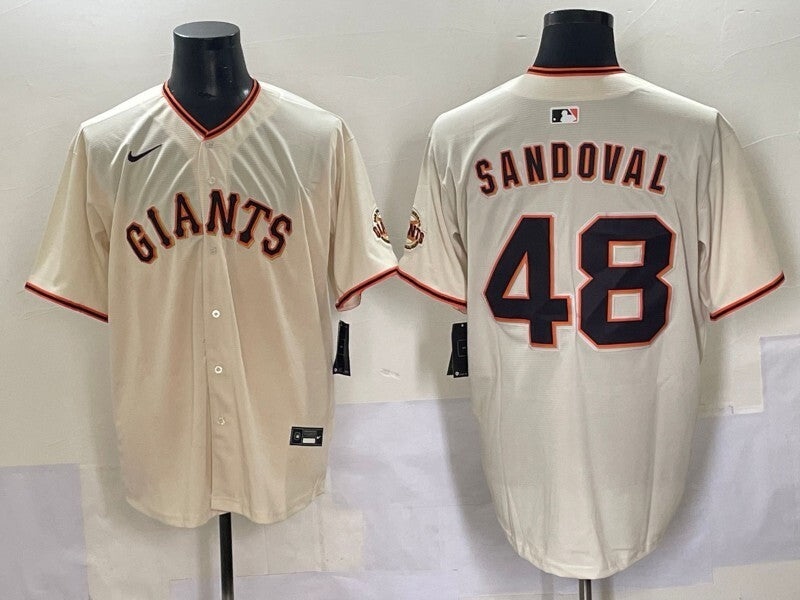 San Francisco Giants #48 Sandoval Giants Style 2