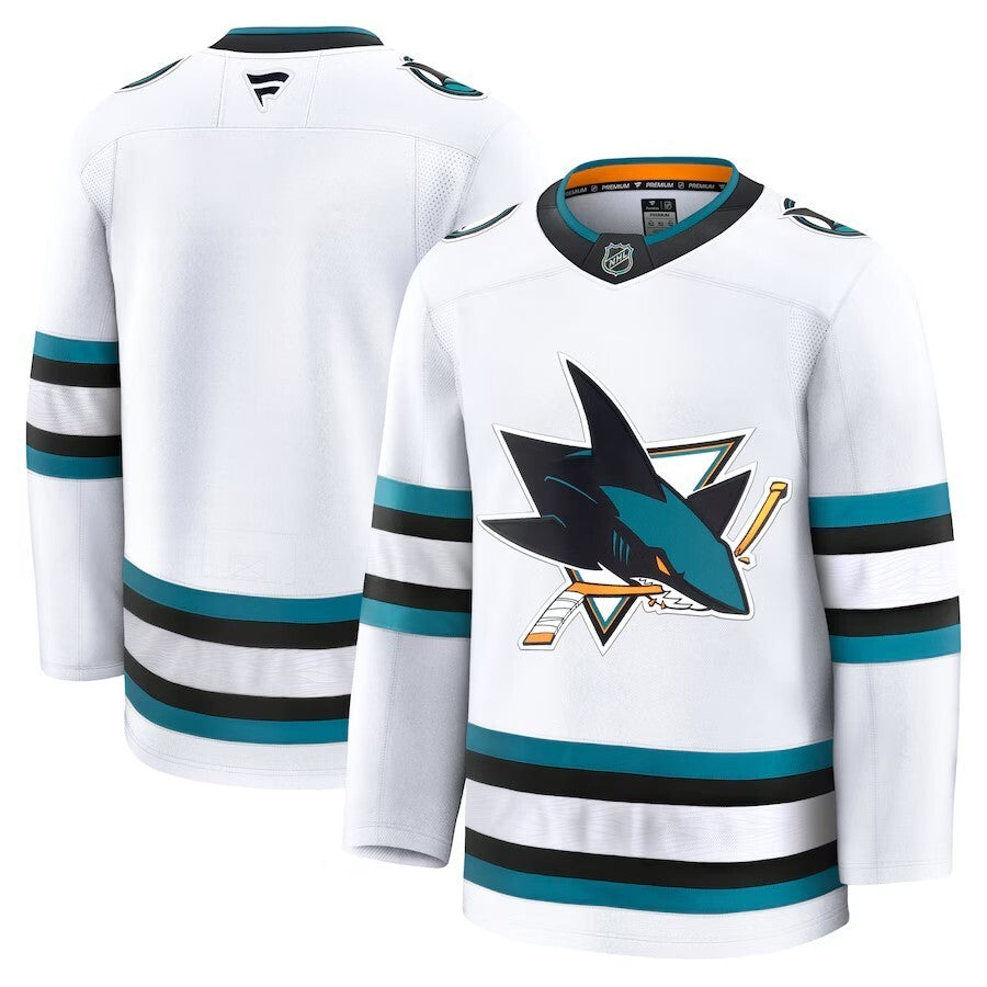 San Jose Sharks Fanatics Away Premium Jersey - White
