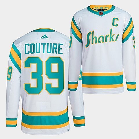 San Jose Sharks #39 logan-couture-2022sharks-white-reverse-retro-2.0-authentic-primegreen-jersey