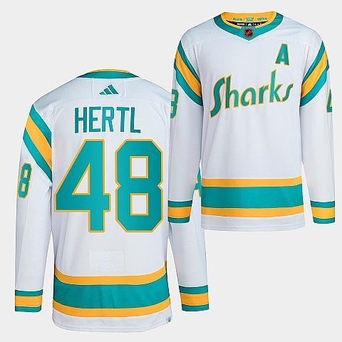 San Jose Sharks #48 tomas-hertl-2022sharks-white-reverse-retro-2.0-authentic-primegreen-jersey