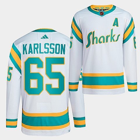 San Jose Sharks #65 erik-karlsson-2022sharks-white-reverse-retro-2.0-authentic-primegreen-jersey