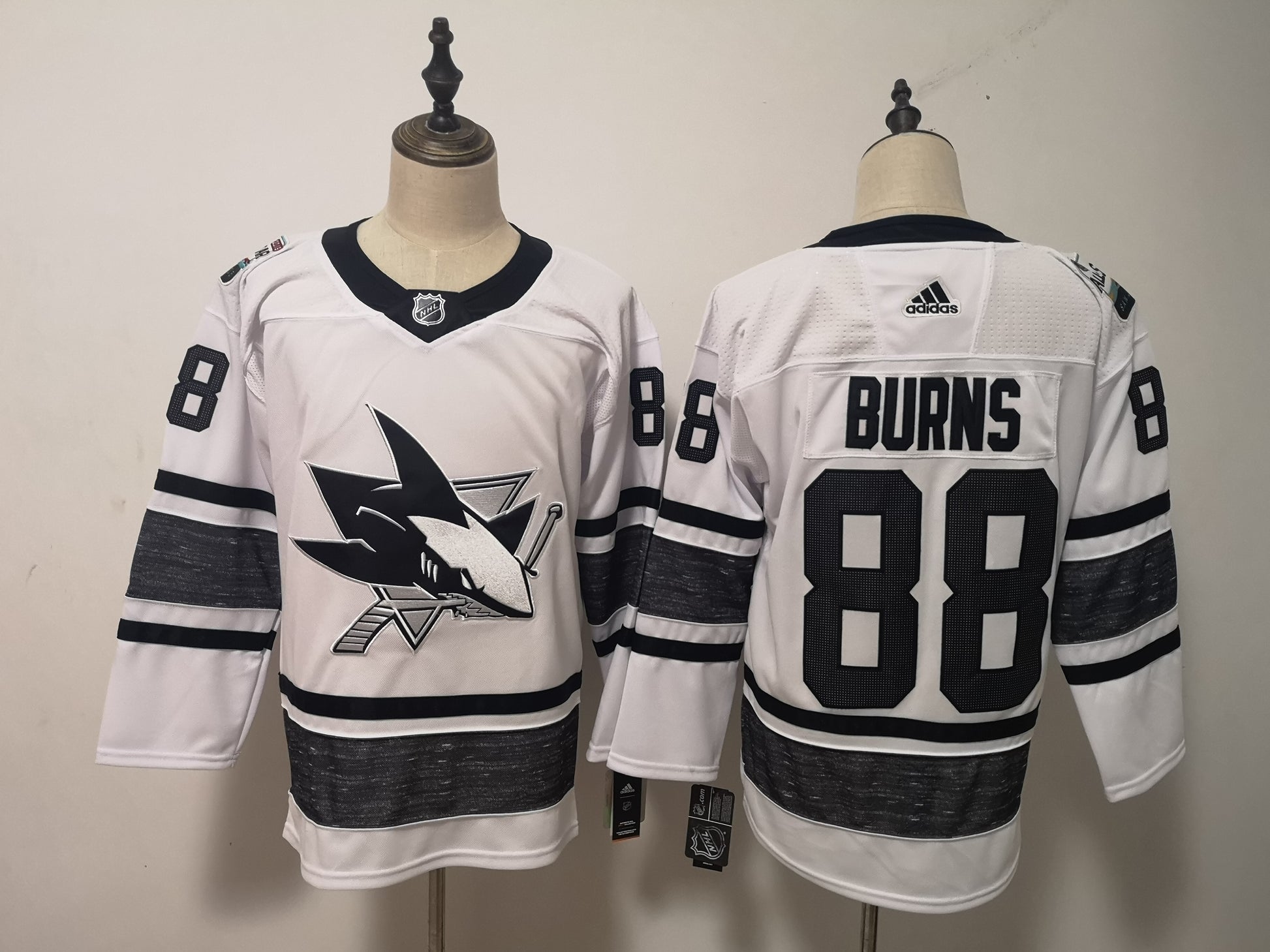 San Jose Sharks #88 Brent Burns Style 1