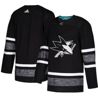 San Jose Sharks blank black