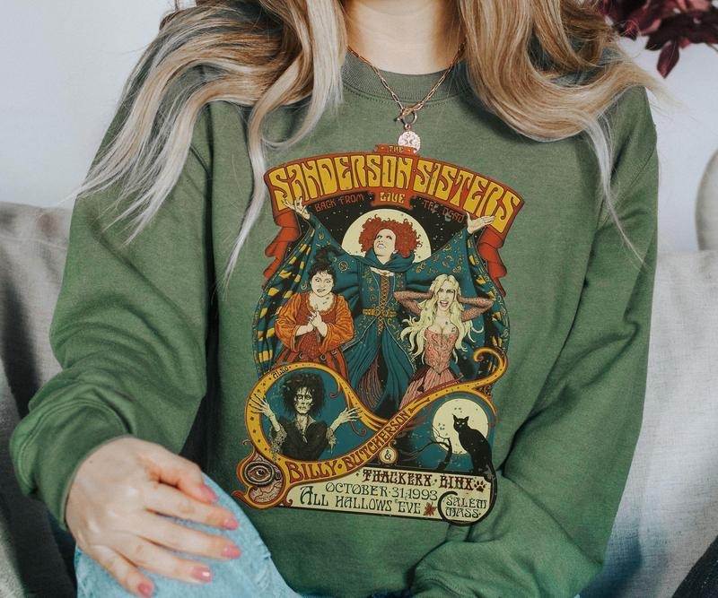 Sanderson Sisters, Sanderson Sisters Shirt, Hocus Pocus, Hocus Pocus Shirt, Halloween Shirt Hoodie, Sweatshirt