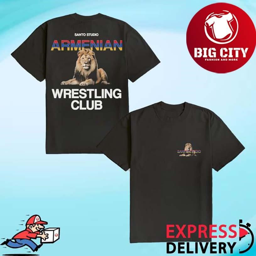 Santo Studio Armenian Wrestling Two Sided Shirt