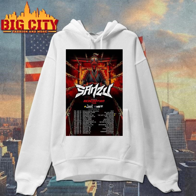 Sanzu Redemption 2026 Tour Poster Shirt
