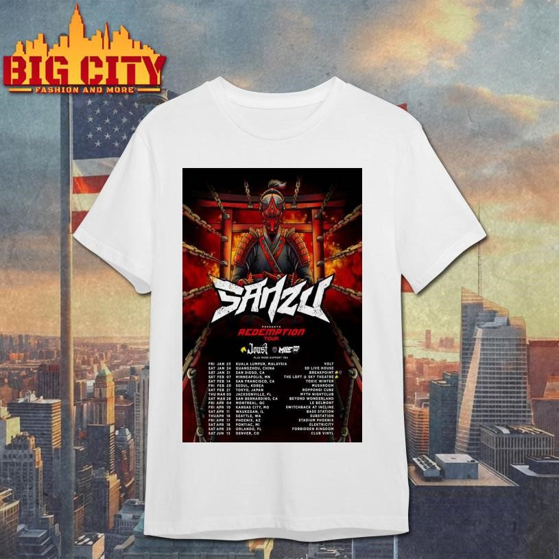 Sanzu Redemption 2026 Tour Poster Shirt