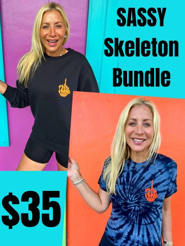 Sassy Skeleton Bundle T-Shirts, Hoodie, Sweatshirt | WearSparks.com