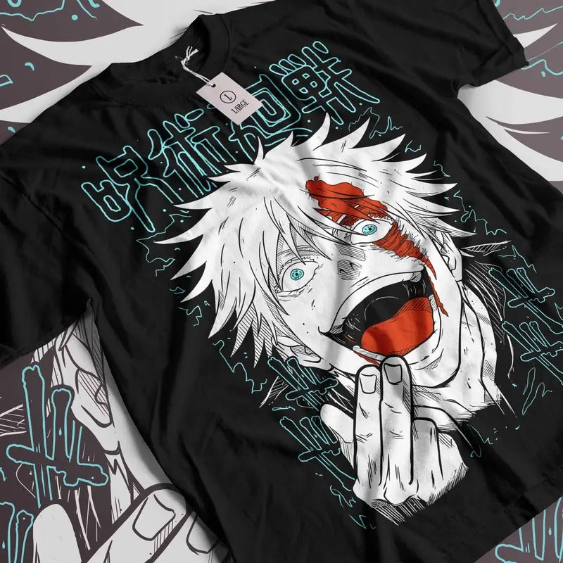 Satoru Gojooo Juuujutsu Kaisen T-Shirt , Anime Vintage Special Unisex T-Shirt Anime Manga Shirt Anime Shirt Anime Lovers...