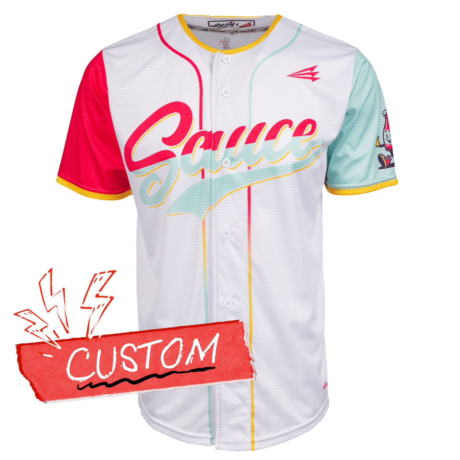 Sauce San Diego Lifestyle Baseball Jersey *CUSTOM*