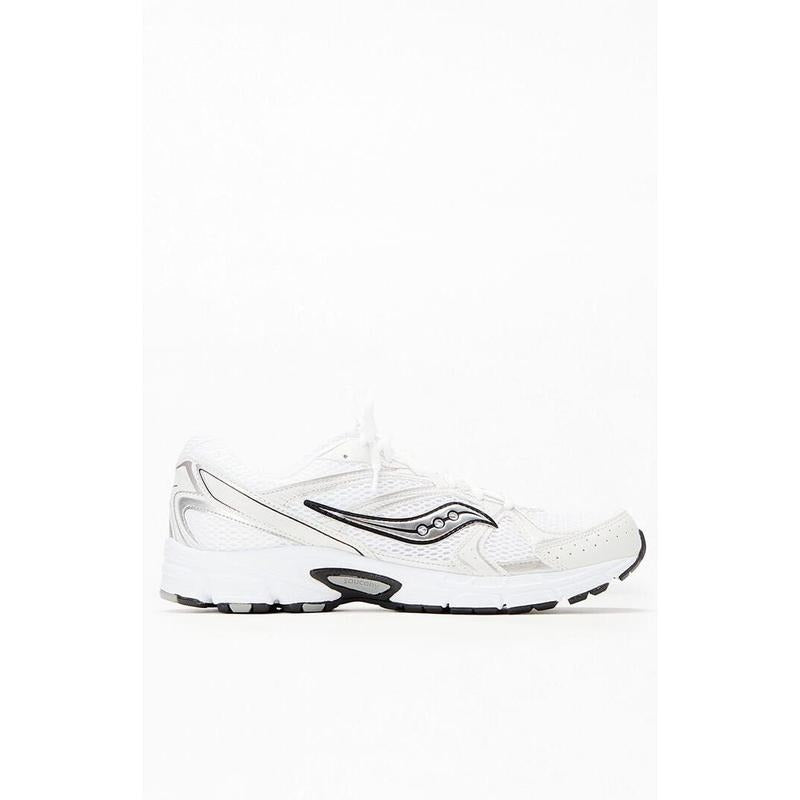 Saucony Men's White & Silver Grid Ride Millennium Shoes - Multicolor T-Shirts, Hoodie, Sweatshirt | WearSparks.com