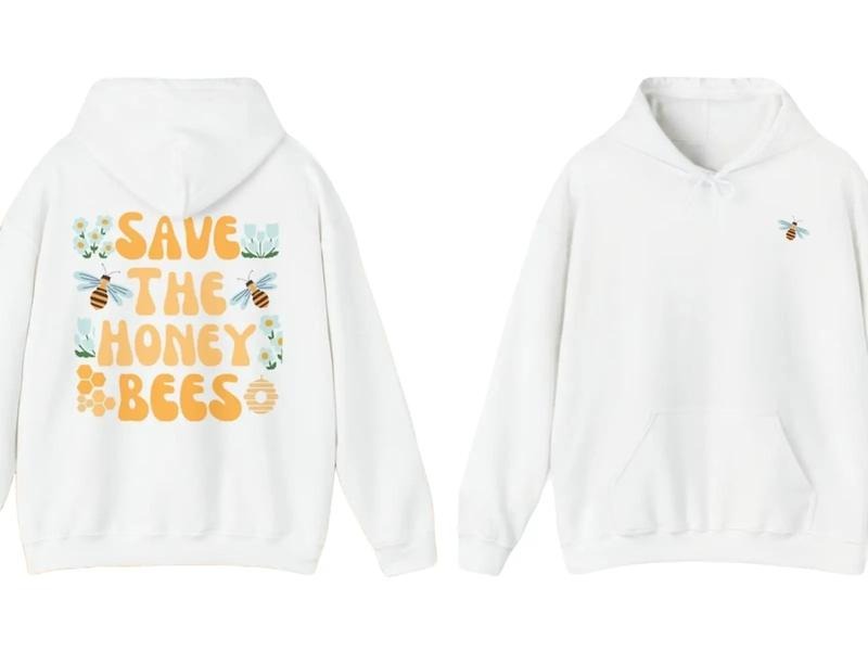 Save The Honey Bees Comfy T-Shirt Hoodie Sweatshirt | WearSparks.com
