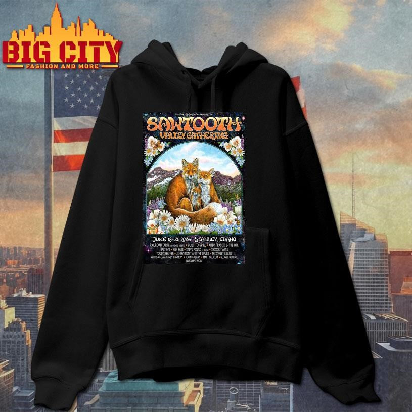 Sawtooth Valley Gathering Stanley, Idaho June 18-21, 2026 Poster Shirt
