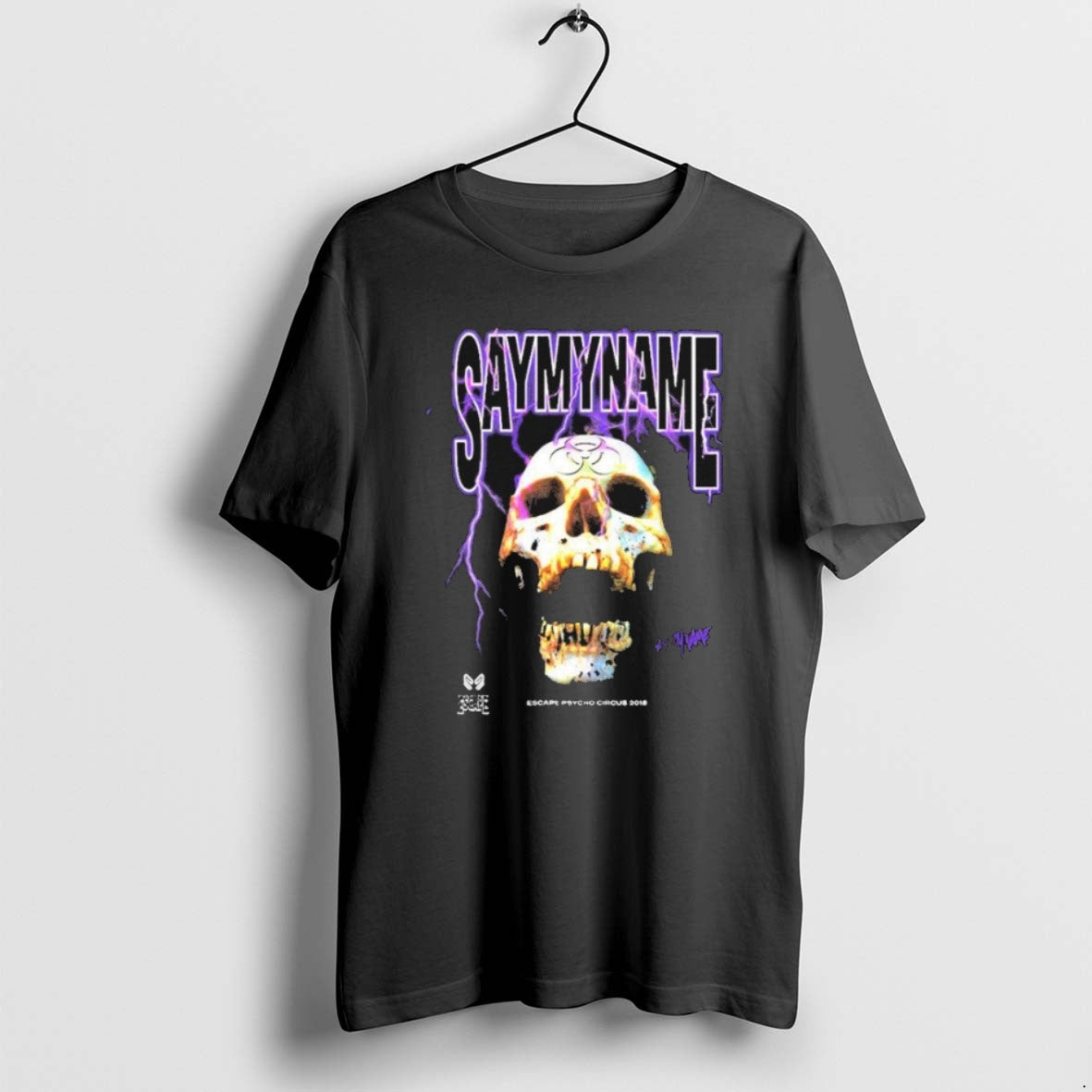 Saymyname X Escape Halloween Skull T Shirts