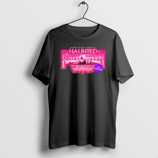 Scared To Death Haunted Halloween True Tales Of Hallows Eve Horror Live 2025 Logo