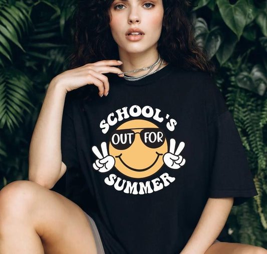 School's Out For Summer Shirt, Teacher Summer Unisex T-Shirt Top Womenswear Hoodie, Sweatshirt | WearSparks.com